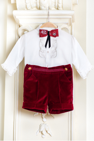 Red Holiday - Adorable Christmas suit for boys