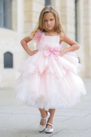 Twinkle Dream - Rochie deosebita tip tutu cu volane inegale