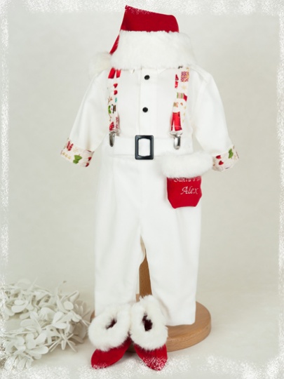 Christmas Stories - Costum Craciun baieti "Santa's Little Helper" 